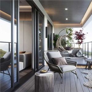 Aluminum Narrow <b>Sliding</b> Glass <b>Door</b> Indoor <b>Sliding</b> <b>Door</b> Slim Frame <b>Sliding</b> <b>Door</b> - Product Image 2
