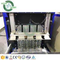 Machine de moulage par soufflage de bouteilles en plastique PET 4 cavités 2000BPH 10ml - 1.5 Litre Energy Drink Pure Mineral Spring Fresh Water