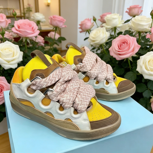 Zapatos de Diseñador de Alta Calidad, Diseño Color Clash, Zapatos Casuales Transpirables de Lujo, Unisex, Logotipo Personalizado Disponible, Venta al Por Mayor - Product Image 5