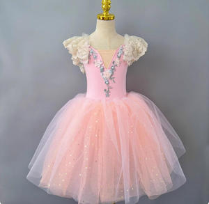 Tutù Professionale di Alta Qualità per Adulti e Bambini, Abito Lungo Romantico da Balletto Giselle per Ragazze - Product Image 1