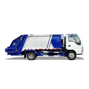 Camion compacteur de déchets ISUZU 4X2 7-9m³ efficace pour la collecte des déchets urbains et l'assainissement municipal - Product Image 6