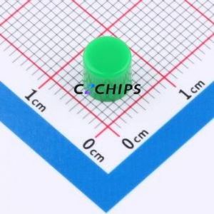 A56-3.2-GREEN Switch Accessories / Cap Switch ( Type: Switch Cap )( Form: Cylinder )( Color: Green ) - Product Image 1