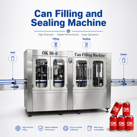 Machine de remplissage automatique électrique 2026 pour canettes de bière avec PLC et moteur, pour ligne d'embouteillage de jus et de boissons en aluminium