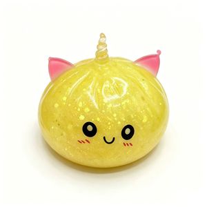 Nouveau Jouet Sensoriel Anti-Stress Licorne en Forme de Boulette, en Matériau TPR Souple, Vente en Gros pour Fêtes et Fêtes de Fin d'Année - Product Image 6