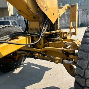 รถเกรดเดอร์ล้อเหลืองมือสอง CAT 160M พร้อมใบมีดสำหรับงานก่อสร้างถนน ขายดี - Product Image 5