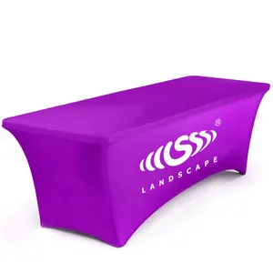 Cubierta de mesa personalizada Publicidad Impresión de colores y logotipos