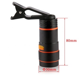 Lente universal para teléfono móvil Cámara 8X Zoom Telescopio óptico Lente <span class=keywords><strong>de</strong></span> cámara para teléfono móvil - Product Image 2