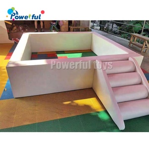 <span class=keywords><strong>Piscine</strong></span> de <span class=keywords><strong>piscine</strong></span> à balles d'océan blanche, extérieur en mousse de taille personnalisée - Product Image 1