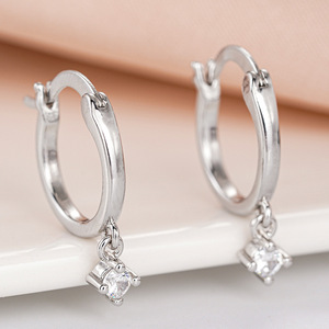 Orecchini Pendenti Geometrici Rotondi per Donne, Gioielli Eleganti Minimalisti per Uso Quotidiano - Product Image 5