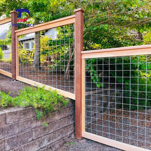 Panneau de clôture en fil de fer pour porcs sauvages 4x4, panneaux de clôture en acier galvanisé pour enclos d'élevage, calibre 8, épaisseur 4 mm, <span class=keywords><strong>grillage</strong></span> pour bétail - Product Image 3