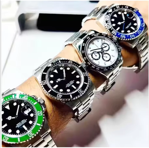 Orologio Subacqueo Automatico di Lusso da Uomo <span class=keywords><strong>in</strong></span> <span class=keywords><strong>Acciaio</strong></span> Inossidabile con Ghiera <span class=keywords><strong>in</strong></span> Ceramica Verde - Product Image 6
