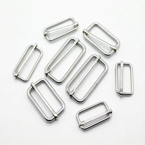 Hebillas Metálicas Deslizantes para Bolsos, Hebilla Cuadrada Resistente para Cierre de Cremallera, Herrajes Ajustables para Correas, Hecho en Zhejiang - Product Image 1