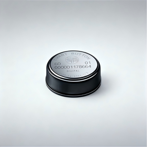 iButton Dallas DS1990A-F5 / TM1990A-F5 – Porte-clés à mémoire tactile en acier inoxydable pour contrôle d'accès - Product Image 1