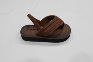 Sandales plates pour enfants de créateur 2025 glissades extérieures imperméables et antidérapantes pour enfants fermeture à sangle arrière saison estivale - Product Image 3