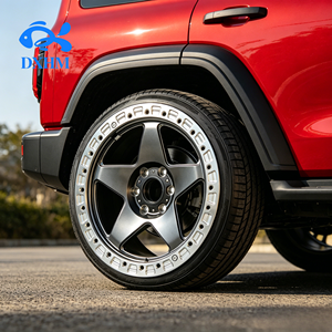 Rines de Aleación de Aluminio para Todoterreno, 16-20 Pulgadas, 5x114.3, 6x139.7, <span class=keywords><strong>4x4</strong></span>, Rines y Neumáticos para Autos de Pasajeros Toyota, Dodge, Jeep, Nissan - Product Image 5