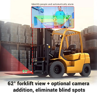 Système de caméra de recul pour chariot élévateur sans fil numérique AHD avec moniteur DVR portable TFT 7 pouces, base magnétique et vision nocturne IR, garantie 1 an
