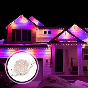 Led Pixel Point Light Decoração Luz para Casamento Colorido Outdoor Holiday Natal Iluminação LED RGBW Point