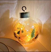 Offre Spéciale décor à la maison ampoules led ampoules led boules suspendues arbre de noël ampoule pendentif boule à neige décorative