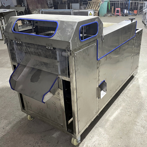 Machine automatique de découpe et de tranchage de dattes sèches en acier inoxydable avec moteur pour jujubes et aubépines sans noyau - Product Image 5