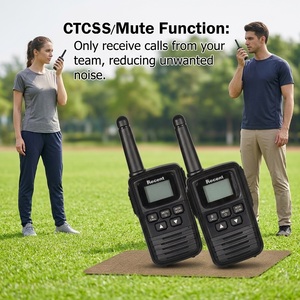 Radio portable sans licence RS-12 <span class=keywords><strong>PMR446</strong></span>/FRS462, radio compacte rechargeable, <span class=keywords><strong>talkie</strong></span>-<span class=keywords><strong>walkie</strong></span> pour communication d'équipe - Product Image 2