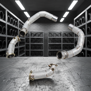 Precio de fábrica Boska tubo de escape para <span class=keywords><strong>BMW</strong></span> M5 F90 <span class=keywords><strong>M8</strong></span> F9X 4,4 T 2018-2023 <span class=keywords><strong>Tuning</strong></span> Sistema de tubo de bajada de rendimiento de acero inoxidable - Product Image 1