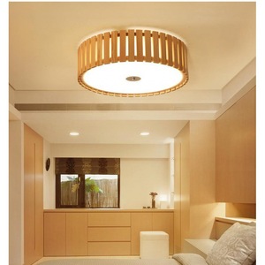 โคมไฟระย้าไม้ไผ่สานแบบ LED สามหัว สำหรับตกแต่งบ้าน ครอบคลุมพื้นที่ 10-15 ตร.ม. - Product Image 3