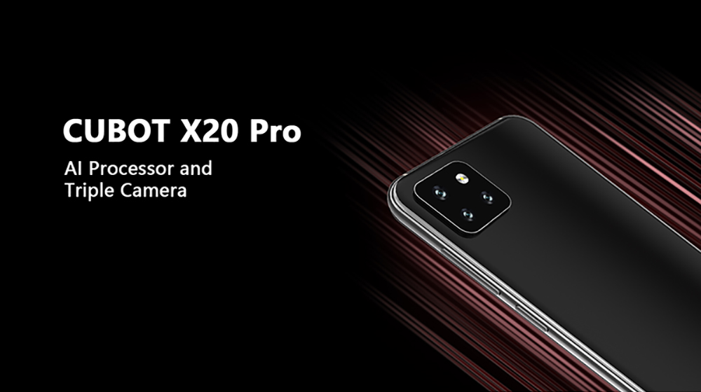 Cubot X20 Pro - AI Mode Triple Camera Smartphone with 6GB RAM