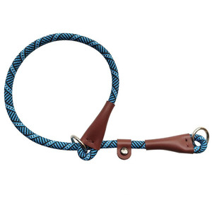 Tùy chỉnh phản quang Nylon chó đào tạo cổ áo phong cách đơn giản trượt cổ áo với cá nhân không kéo P cổ áo trượt Stopper - Product Image 1