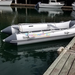 Bateau gonflable Yacht de pêche Bote électrique Jet Boat de pêche avec moteur hors-bord Pvc Aluminium Floor Botes For Adventures Rowing - Product Image 3