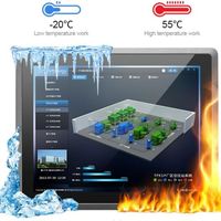 Ordinateur embarqué sans ventilateur SunKol 15 pouces tout-en-un avec écran tactile, 8 Go de RAM, 128 Go de SSD, 2xUSB3.0, LAN-J6412, I3, Android, Linux, en stock