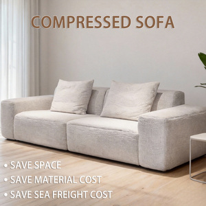 Set di Divani Componibili in Tessuto <span class=keywords><strong>Rosa</strong></span> Compresso, Confortevoli, per Soggiorno, Arredamento per Villa, Appartamento, Officina, Imballaggio - Product Image 5