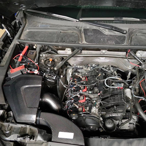 Kyostar gerçek karbon Fiber alımı için 2009-2013 2018 + Audi Q5 B9 EA888 2.0T soğuk HAVA GİRİŞİ sistemi - Product Image 3