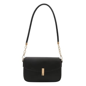 Sac à main en cuir PU imperméable à motif géométrique pour femme, collection 2025, avec fermeture éclair et fermoir, doublure en cuir véritable, toutes saisons - Product Image 2