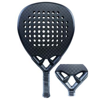 <strong>Teardrop</strong> Diamond <strong>Padel</strong> <strong>Racket</strong>-Portable Carbon Fiber Sports <strong>Racket</strong> with 38mm Thickness Durable for Spin