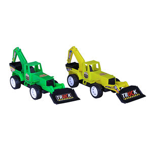 Ensemble de jouets pour enfants : mini-chargeuse-pelleteuse et camions de construction pour le jeu d'ingénierie dans la boîte à sable - Product Image 1