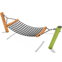 Hamac en corde de bois pour enfants et adultes, équipement de jeux pour enfants.