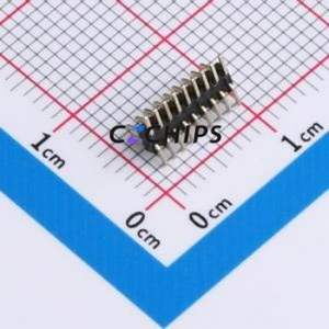 BX-PZ1.0-2-9PWZ Pin Header SMD,P=1mm Connector ( Pin Structure: 2x9P )( Pitch: 1mm )( Row Spacing: 1mm ) - Product Image 2
