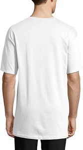 เสื้อยืดคอกลม <span class=keywords><strong>Hanes</strong></span> Men's <span class=keywords><strong>Beefy</strong></span>-T Eco-Friendly Streetwear ผ้าใยไผ่ 100% เนื้อหนา สำหรับผู้ชาย แพ็ค 1 หรือ 2 ตัว (ไซส์ใหญ่) - Product Image 6