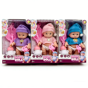 Muñeca de Alta Calidad con Voz de Bebé, con Tazón, Chupete y Biberón, Material de Vinilo, Juguete Educativo Unisex para Prácticas de Alimentación - Product Image 1