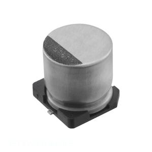 Condensateur SMD 330 uF 25V 20% 25TZV330M8X10.5 à montage en surface, en aluminium, 330UF, Distributeur agréé - Product Image 1