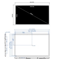 Panel LCD AUO 24 Inci 1920x1200 G240UAN01.0 Monitor Ruang Operasi Layar LCD 24 Inci Modul LCD