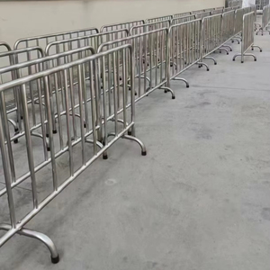 Barriera di controllo della folla per display a traliccio portatile con recinzione temporanea in lega di alluminio - Product Image 6