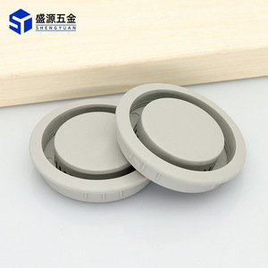 Shengyuan Cabinet Vent Cover 50mm Plastic Embedded Ventilation Cap For Shoe Cabinet Interior Decorative Cover - Product Image 4