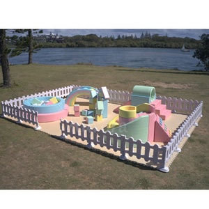 Estera de juego de actividades para <span class=keywords><strong>gimnasio</strong></span> de bebé, juguete suave para juegos de interior, Castillo travieso, gorila inflable, castillo hinchable blanco - Product Image 6