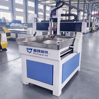 Máquina Router CNC de Alta Precisión, Mini, Pequeña, 6040, 6060, 3 Ejes, para Tallado de Aluminio, Acrílico y Madera, Router CNC 6090