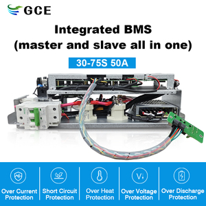 Solución de Relé GCE 75S 50A 240V, BMS de Alto Voltaje, Maestro-Esclavo, Todo en Uno, para Baterías de Iones de Litio LFP, NMC, LTO, BESS, UPS - Product Image 1