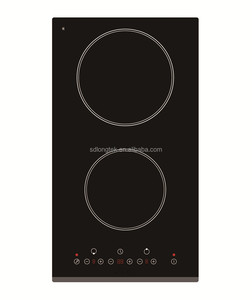Table de cuisson <span class=keywords><strong>à</strong></span> induction encastrable 2 zones <span class=keywords><strong>Domino</strong></span> 30 cm, 3500 W, plaque de cuisson électrique, commande tactile, plaque en verre céramique pour appareils de cuisine - Product Image 5