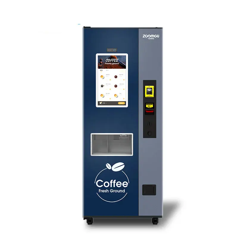 Zoomgu Oem/Odm Volautomatische Hele Bonen Dispenser Zelf Koffieautomaat