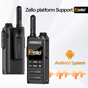 Talkie-walkie réseau ABBREE GP-268 <span class=keywords><strong>POC</strong></span> avec Zello WiFi, portée illimitée, appels mondiaux, radio amateur pour chantier de construction, <span class=keywords><strong>ski</strong></span> - Product Image 5