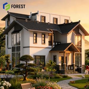 Casa Prefabricada de Acero Ligero con Fachada Tradicional, Interior Moderno y Aspecto Exterior Clásico - Product Image 1